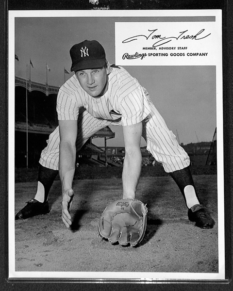 Lot Of 5 Rawlings & MacGregor Advisory Staff 8 x 10 Photos w. Elston Howard