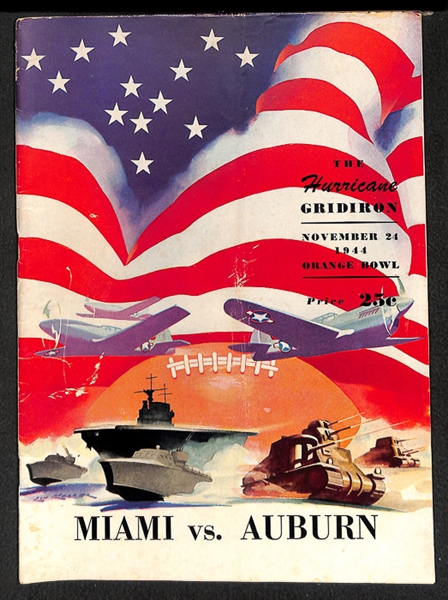 Lot Of 13 Football Programs w. 1942 Ohio State vs. Wisconsin Homecoming Game