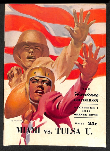 Lot Of 13 Football Programs w. 1942 Ohio State vs. Wisconsin Homecoming Game