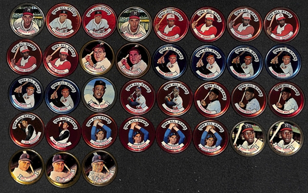 Lot of Approximately 400 - 1964 Topps Baseball Coins