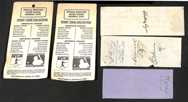 Sport & Non-Sport Ephemera and Memorabilia Lot w. Pete Rose Pencil Sharpeners