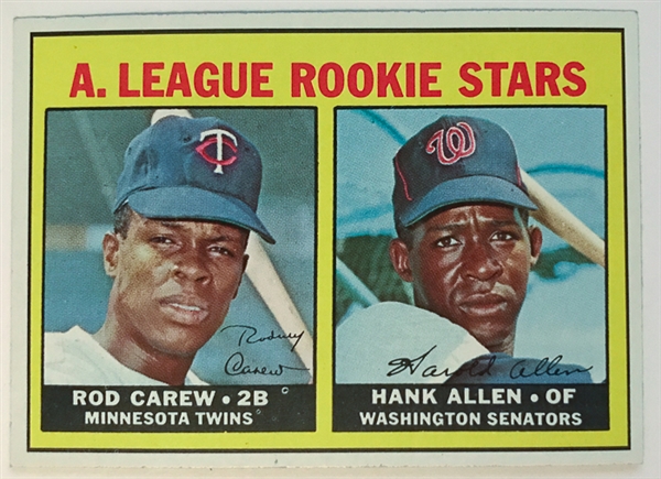 1967 Topps Rod Carew Rookie Card #569 PSA 6.5