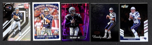 Lot Of 400+ Assorted Tom Brady Base & Insert Cards