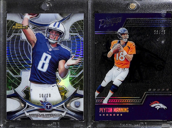Mixed Sports Insert & Star Card Lot w. Mariota RC /10