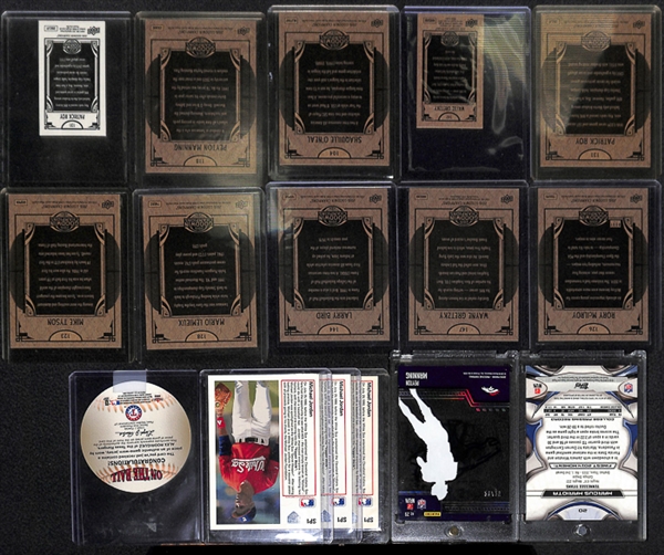 Mixed Sports Insert & Star Card Lot w. Mariota RC /10