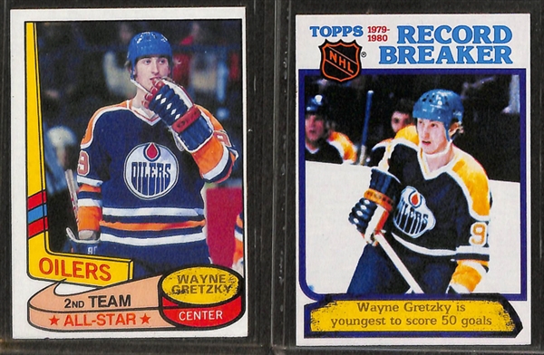 Lot Of 19 Wayne Gretzky Cards w. UD Canvas Parallel
