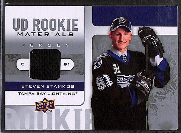 Lot Of 38 Hockey Jersey Cards w. Stamkos/Jagr/Ovechkin