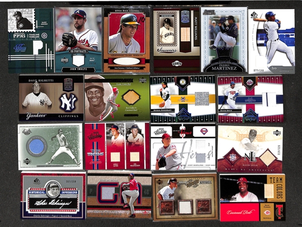 Lot Of 225+ Assorted Baseball Relic cards w. Schmidt/Yount/ McCovey