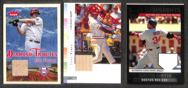 Lot Of 225+ Assorted Baseball Relic cards w. Schmidt/Yount/ McCovey