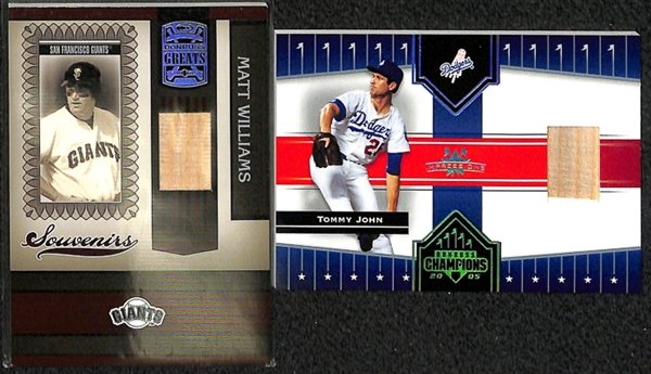 Lot Of 225+ Assorted Baseball Relic cards w. Donaldson/Yount/Cabrera
