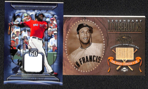 Lot Of 225+ Assorted Baseball Relic cards w. Donaldson/Yount/Cabrera