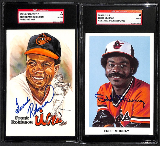 Lot Of 10 Sports Signed Photos 7 Cuts w. Musial & Spahn