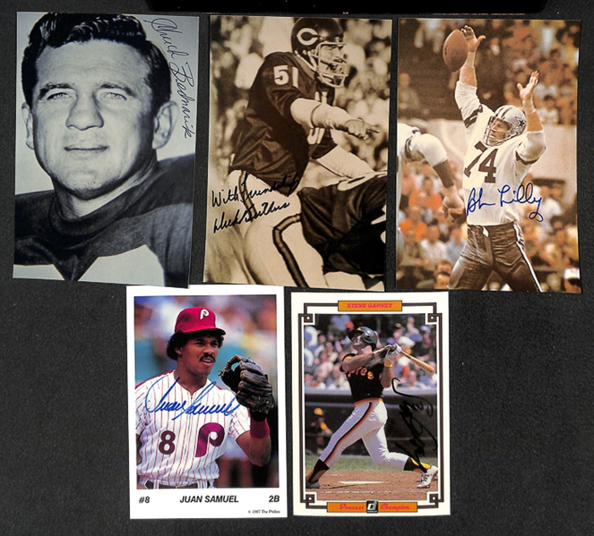 Lot Of Baseball Signed Photos/Cuts/First Day Covers w. Palmer & Roberts