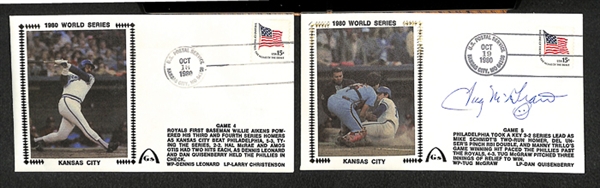 Lot Of Baseball Signed Photos/Cuts/First Day Covers w. Palmer & Roberts