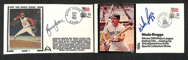 Lot Of Baseball Signed Photos/Cuts/First Day Covers w. Palmer & Roberts