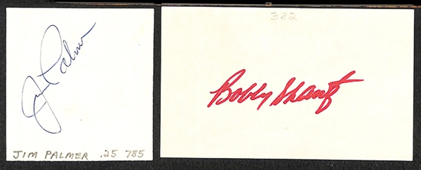 Lot Of Baseball Signed Photos/Cuts/First Day Covers w. Palmer & Roberts