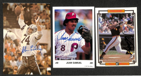 Lot Of Baseball Signed Photos/Cuts/First Day Covers w. Palmer & Roberts