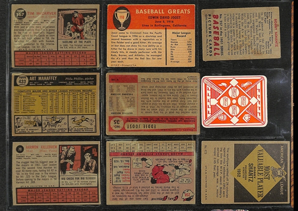 Lot Of Sports Signed Cards & Photos w. Killebrew & McGraw