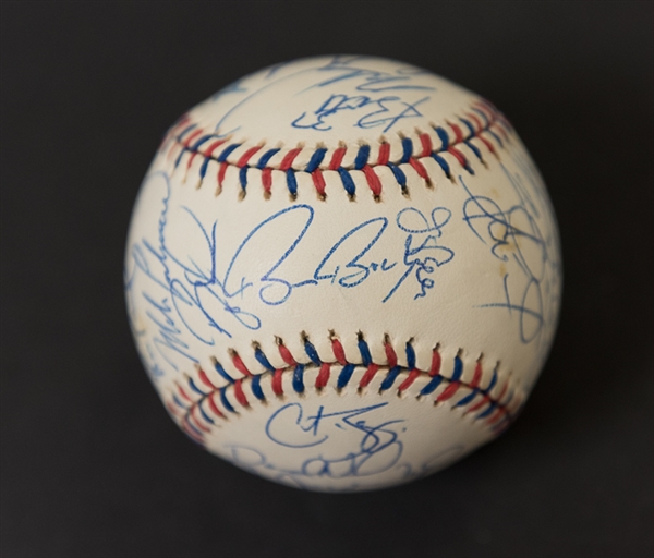 1999 All Star Game Signed Baseball w. Bagwell/McGwire/Gwynn