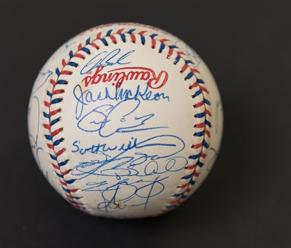 1999 All Star Game Signed Baseball w. Bagwell/McGwire/Gwynn