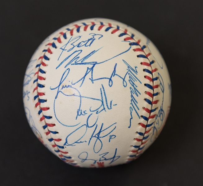 1999 All Star Game Signed Baseball w. Bagwell/McGwire/Gwynn