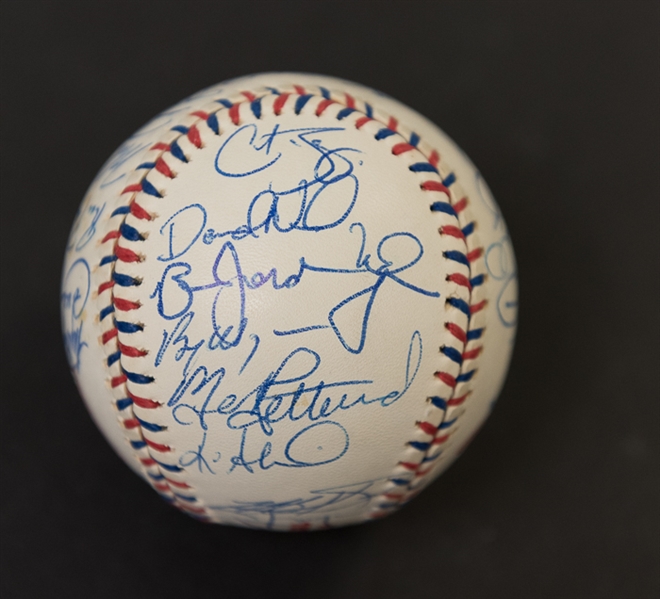 1999 All Star Game Signed Baseball w. Bagwell/McGwire/Gwynn