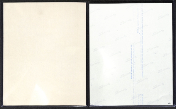 Hank Aaron & Willie Mays Signed 8x 10 Photos - JSA