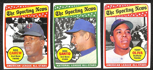 Lot of 1500+ Assorted 1969 Topps Baseball Cards w. Phil Niekro, Jim Bunning, Etc.