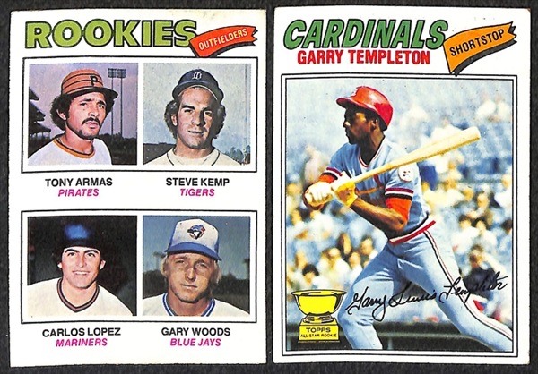 Lot of 3000+ 1977 Topps Baseball Cards w. Dave Winfield 