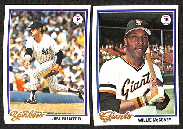 Lot of 3000+ 1978-1979 Topps Baseball Cards w. 1978 Pete Rose