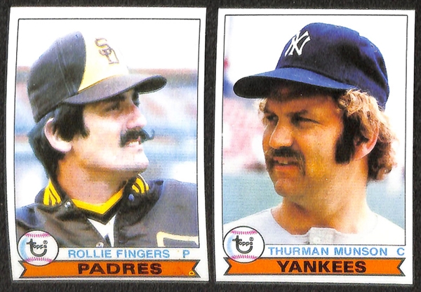 Lot of 3000+ 1978-1979 Topps Baseball Cards w. 1978 Pete Rose