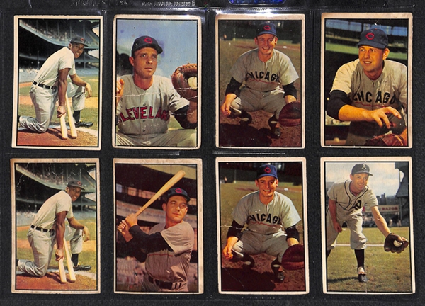Lot of 32 - 1953 Bowman Baseball Cards w. Eddie Joost