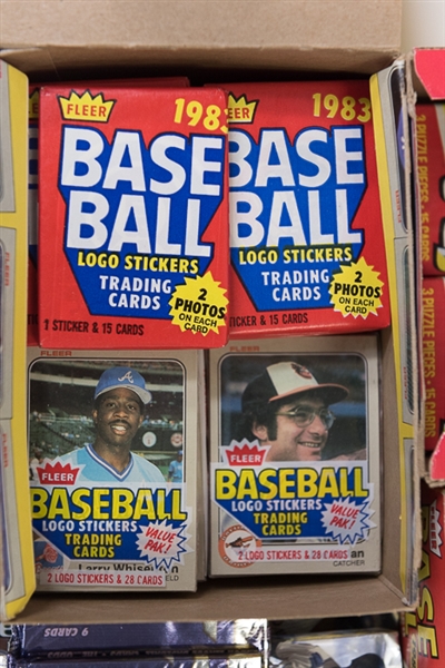 Lot Of Baseball Packs From 1981-1998