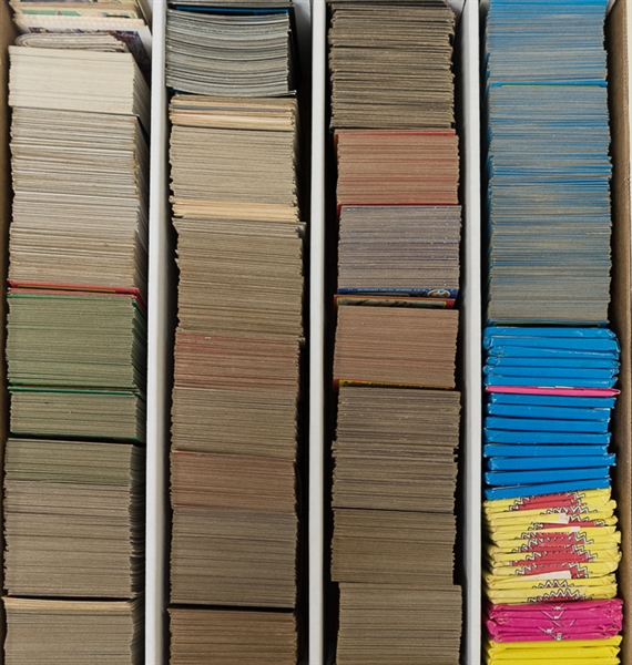 5000+ Non-Sport Cards from the Mid-1970s to Early 1980s Including Superman Cards