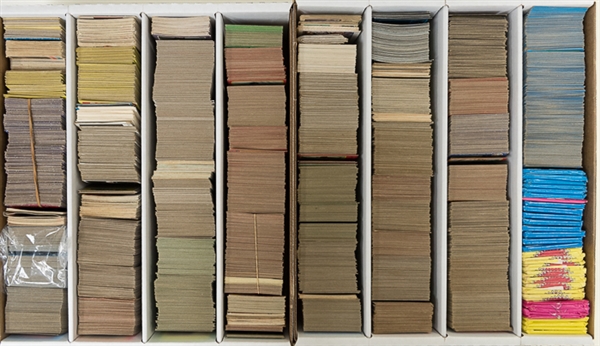 5000+ Non-Sport Cards from the Mid-1970s to Early 1980s Including Superman Cards