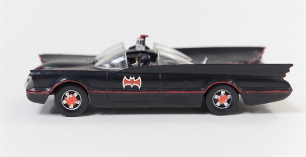 Lot of 2 Batmobile Models - 1966 Aurora & 2007 Hot Wheels