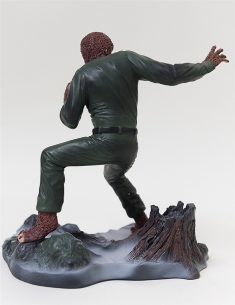Moore Creations The Wolf Man Limited Edition Cold-Cast Porcelain Statue c. 1998