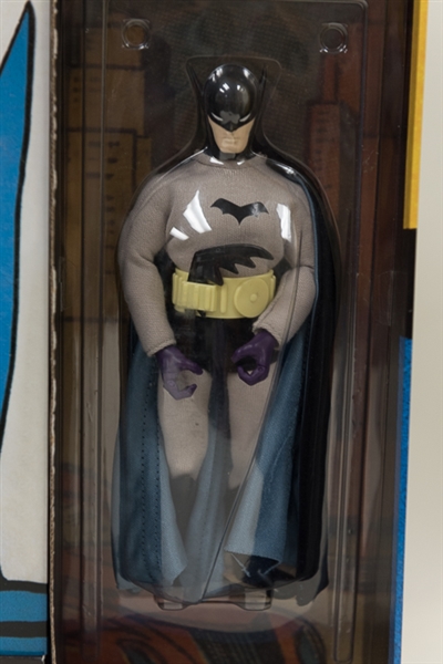 Superman Masterpiece Edition (1999) & The Bat Man Masterpiece Edition (2000) - Action Figure & Comic Book Kits