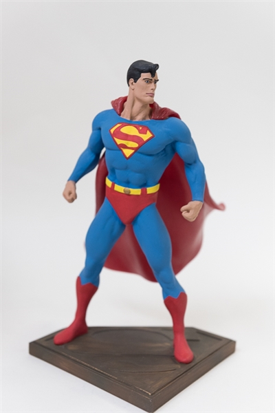 Superman Limited Edition Cold Cast Porcelain Statue by Graphitti Designs c. 1993