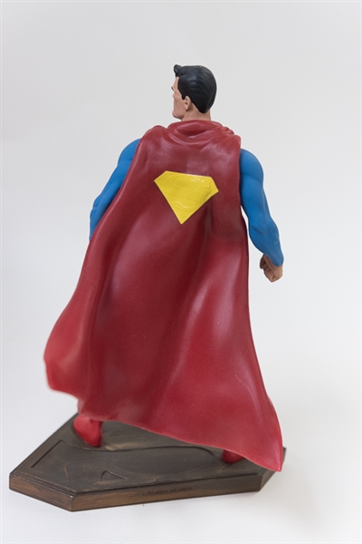 Superman Limited Edition Cold Cast Porcelain Statue by Graphitti Designs c. 1993