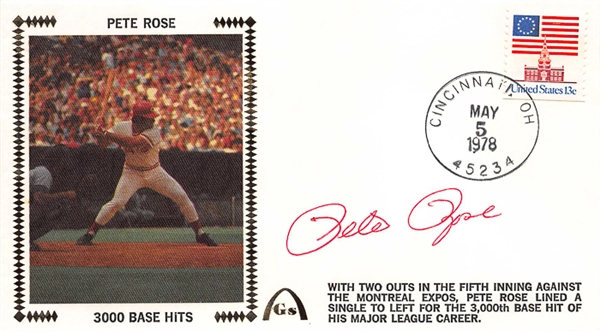 Lot Of 7 Baseball Stars Autographs w. Rose/Spahn/Schmidt - SGC & Beckett COA