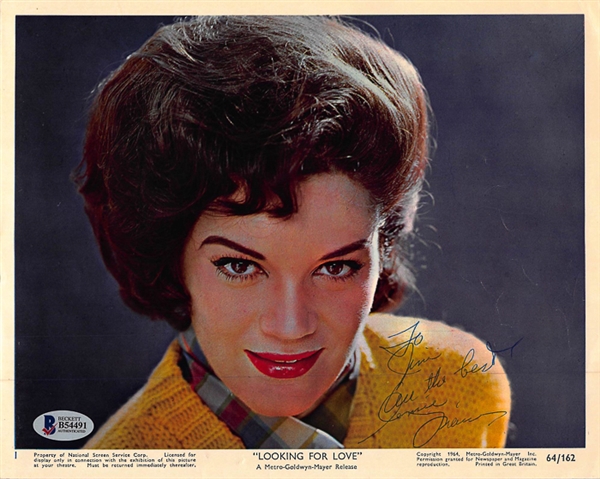 Lot of 3 Connie Francis Signed 8x10 Photos -Beckett COA