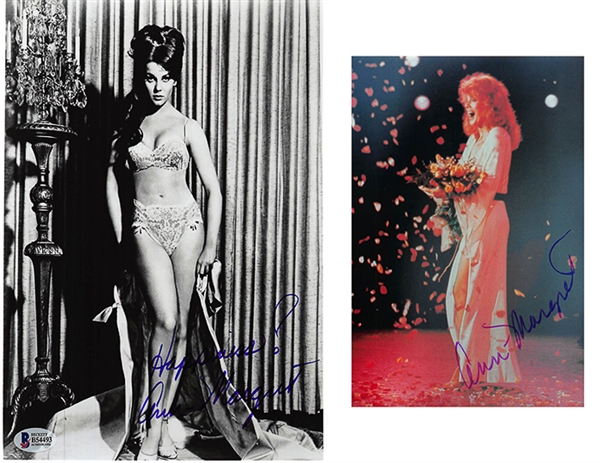 Lot of 2 Ann-Margret Signed Photos - Beckett COA