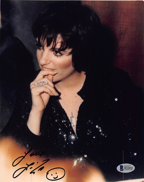 Lot of 4 Celebrity Signed Photos w. Olivia Newton John/Liza Minelli/Cheryl Tiegs/Lily Tomlin