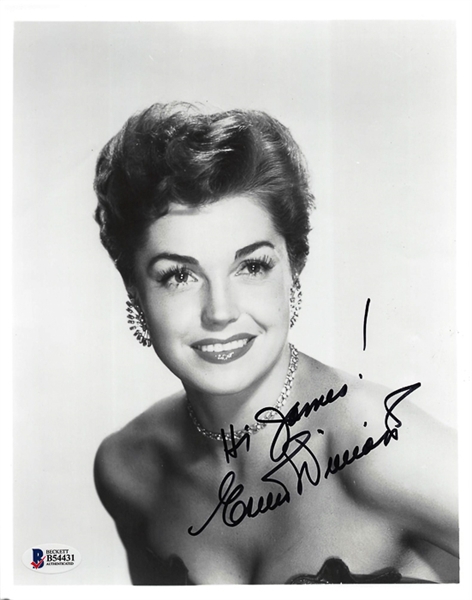 Lot of 3 Actress Signed 8x10 Photos w. Esther Williams/Tippi Hedren/Lana Turner - Beckett COA