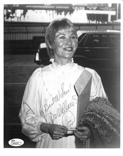Lot of 3 Celebrity Signed Photos of Joan Baez/Lena Horn/Dee Wallace Stone - Beckett & JSA COA
