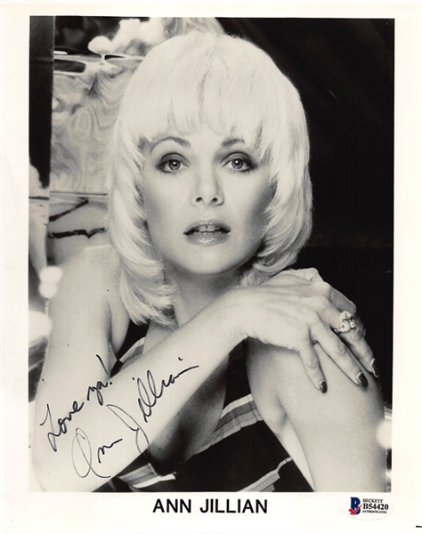 Lot of 3 Celebrity Signed Photos w. Joan Rivers/Janet Leigh/Ann Jillian - Beckett COA