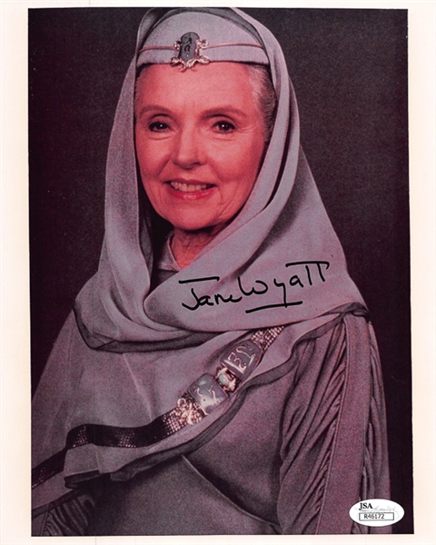 Jane Wyman & Jane Wyatt Signed Flats - Beckett & JSA COA