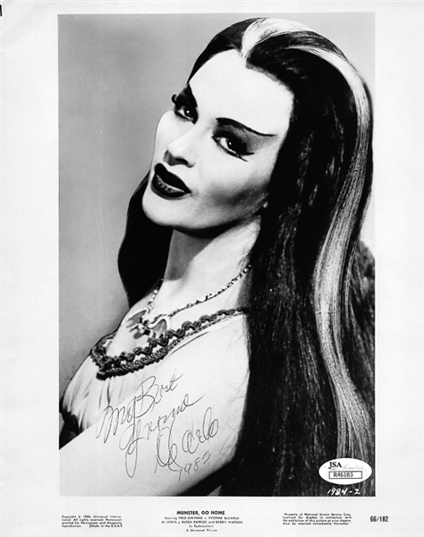 Lot of 3 Celebrity Signed 8x10 Photos w. Nichelle Nichols/Yvonne DeCarlo/Loni Anderson - Beckett & JSA COA