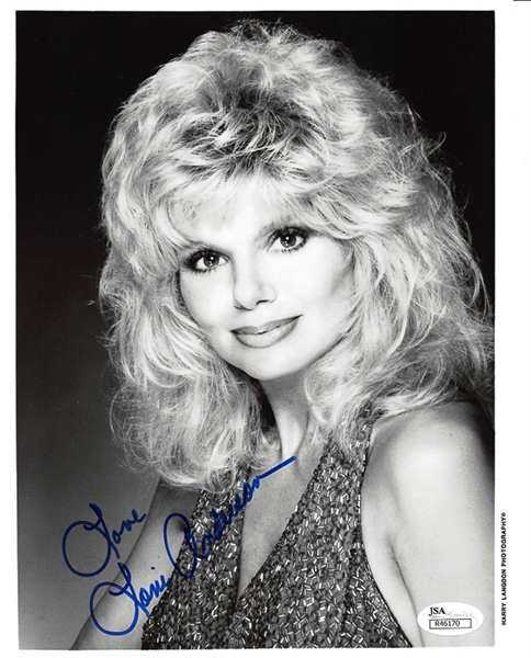 Lot of 3 Celebrity Signed 8x10 Photos w. Nichelle Nichols/Yvonne DeCarlo/Loni Anderson - Beckett & JSA COA
